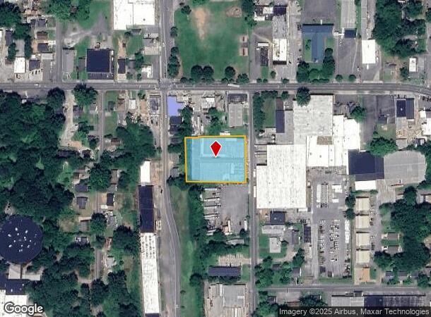  406 4Th Ave, Dalton, GA Parcel Map