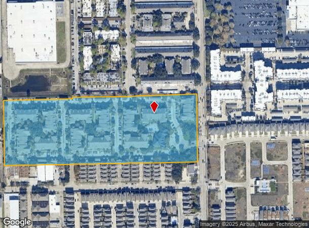 3030 Dunvale Rd, Houston, TX Parcel Map