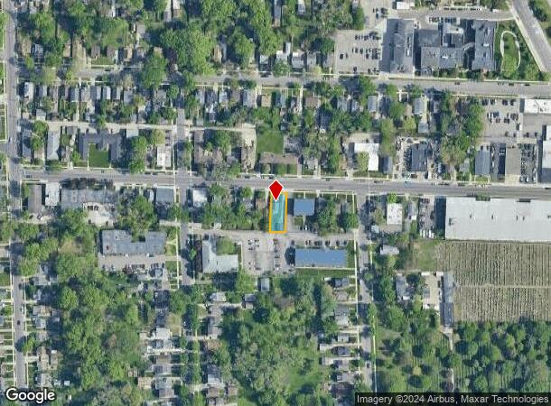  345 W Marshall St, Ferndale, MI Parcel Map