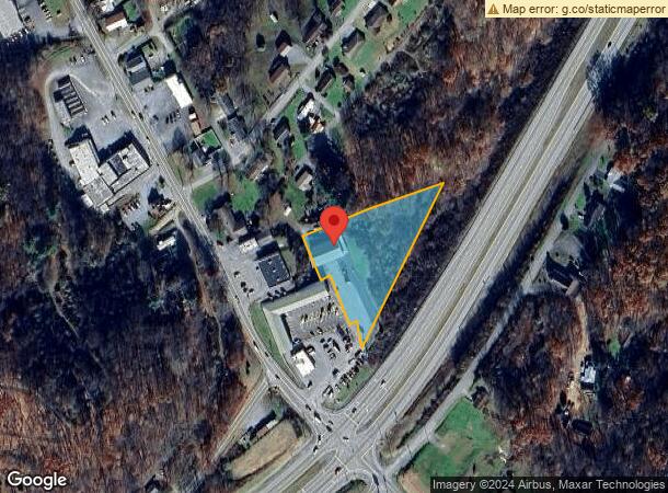  1205 Broad St, Summersville, WV Parcel Map