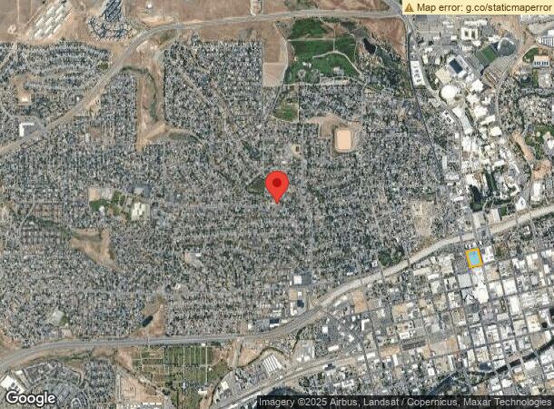  650 N Sierra St, Reno, NV Parcel Map