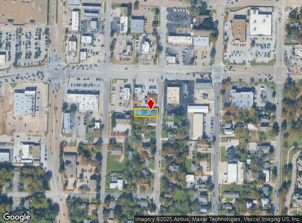 1811 Bolivar St, Denton, TX Parcel Map
