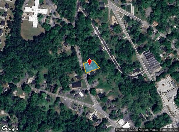  133 W Campbellton St, Fairburn, GA Parcel Map