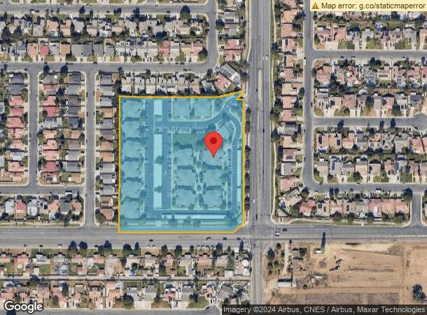  4201 Jewetta Ave, Bakersfield, CA Parcel Map