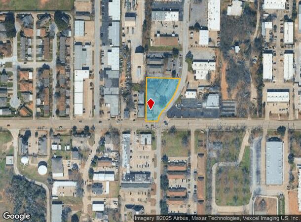 2100 Roosevelt Dr, Dwg, TX Parcel Map
