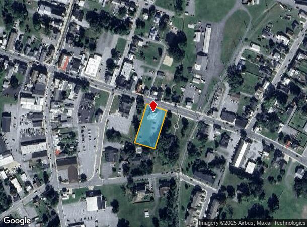 112 E Main St, Thurmont, MD Parcel Map