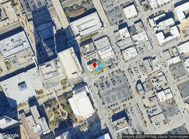 201 E 2Nd St, Tulsa, OK Parcel Map