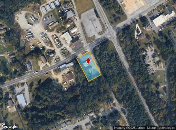  603 W Main St, Smithfield, VA Parcel Map