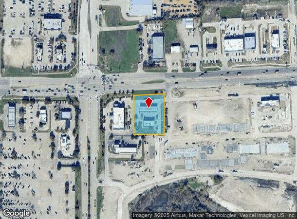 8885 W University Dr, Mckinney, TX Parcel Map