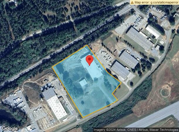  1490 Airport Rd, Greensboro, GA Parcel Map