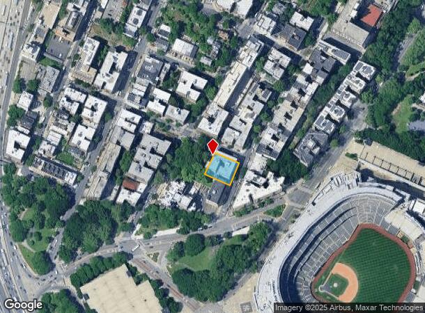 951 Anderson Ave, Bronx, NY Parcel Map