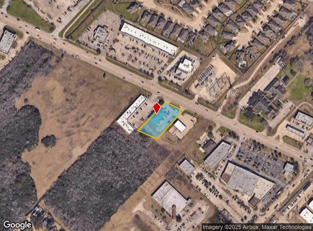  2618 Broadway St, Pearland, TX Parcel Map