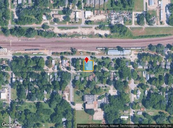 508 Locust St, Lawrence, KS Parcel Map