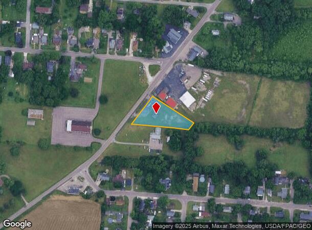  1654 Brandt Pike, Dayton, OH Parcel Map