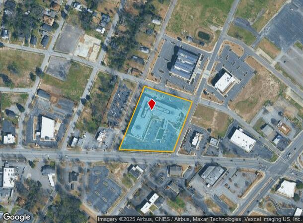  1537 Walton Way, Augusta, GA Parcel Map