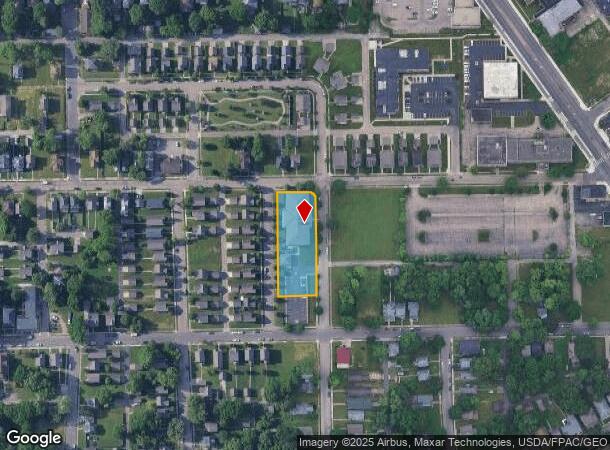  427 Middle St, Dayton, OH Parcel Map