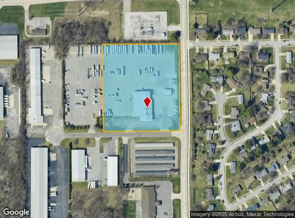 2715 N Bendix Dr, South Bend, IN Parcel Map
