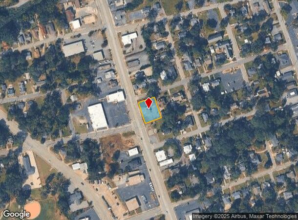  1404 N Main St, Anderson, SC Parcel Map