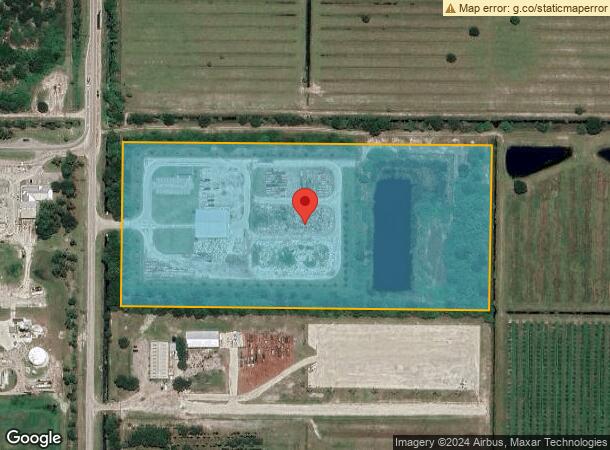  1350 74Th Ave Sw, Vero Beach, FL Parcel Map