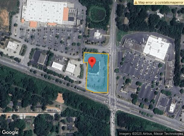  1070 Richard D Sailors Pky, Powder Springs, GA Parcel Map