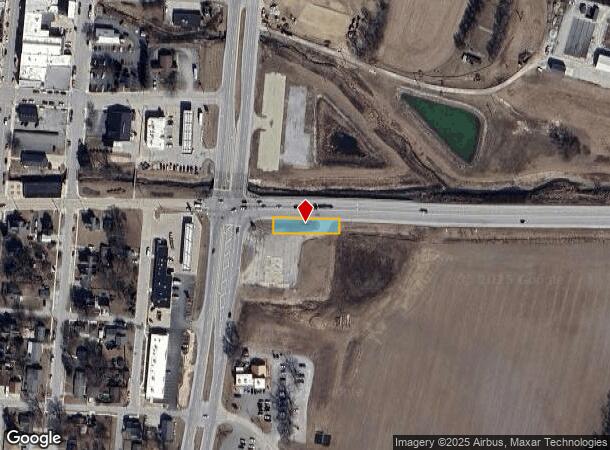  8977 N Us Highway 24 E, Roanoke, IN Parcel Map