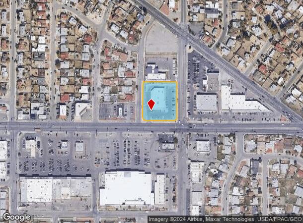  5305 Montana Ave, El Paso, TX Parcel Map