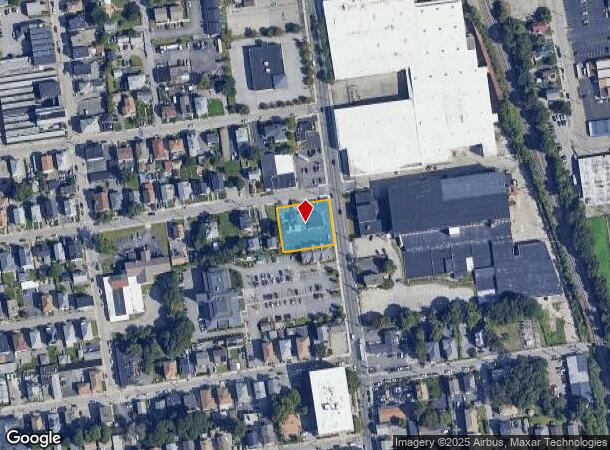  1044 Broad St, Central Falls, RI Parcel Map