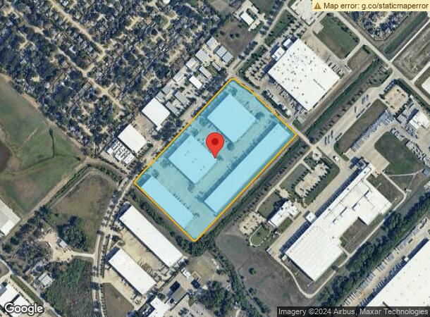  13455 S Gessner Rd, Missouri City, TX Parcel Map