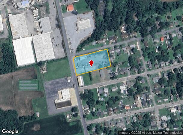 305 N University Ave, Federalsburg, MD Parcel Map