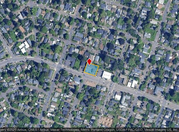 8139 N Fessenden St, Portland, OR Parcel Map