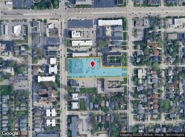  3737 N Meridian St, Indianapolis, IN Parcel Map