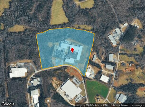 607 Clary Connector, Eastanollee, GA Parcel Map