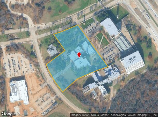 1301 Solana Blvd, Roanoke, TX Parcel Map