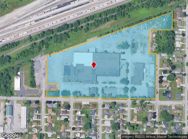 100 Stradtman St, Buffalo, NY Parcel Map