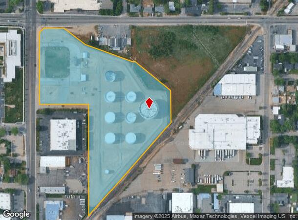 712 N Curtis Rd, Boise, ID Parcel Map