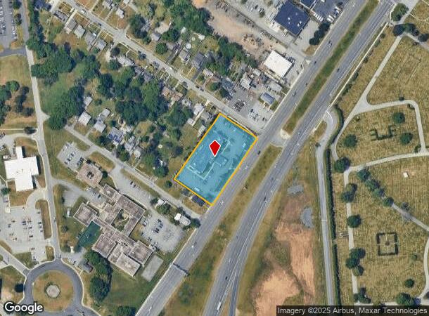2117 N Dupont Hwy, New Castle, DE Parcel Map