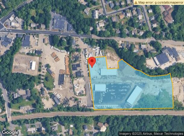  40 Arnold St, Braintree, MA Parcel Map