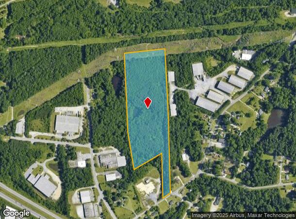 1525 Baker Rd, High Point, NC Parcel Map
