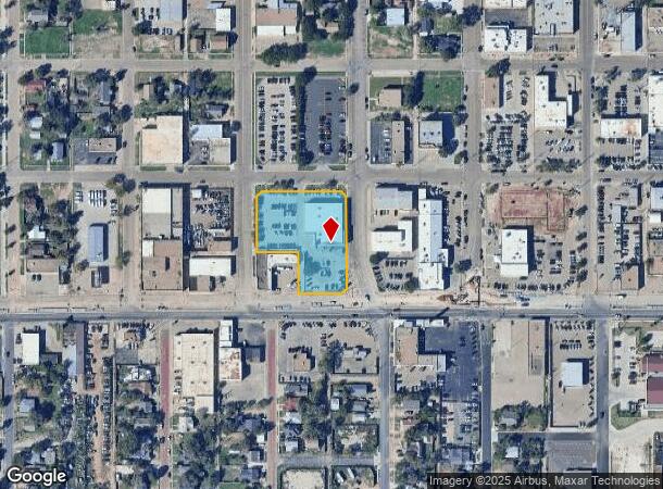  1302 19Th St, Lubbock, TX Parcel Map