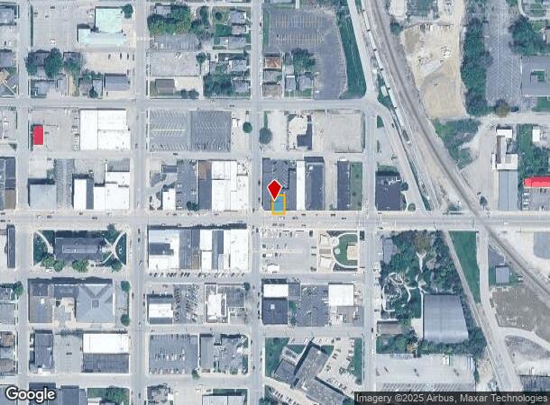 1404 Broad St, New Castle, IN Parcel Map