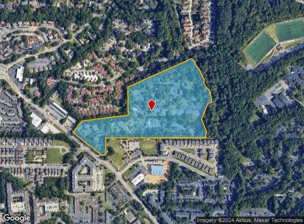  4601 N Shallowford Rd, Atlanta, GA Parcel Map