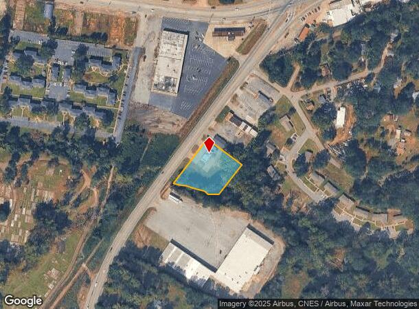  1010 E Shockley Ferry Rd, Anderson, SC Parcel Map