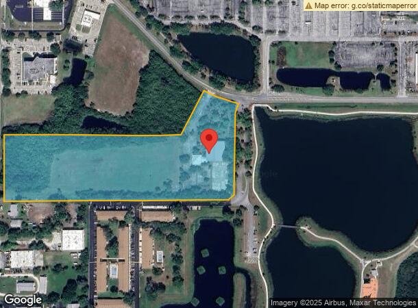  555 Fortenberry Rd W, Merritt Island, FL Parcel Map