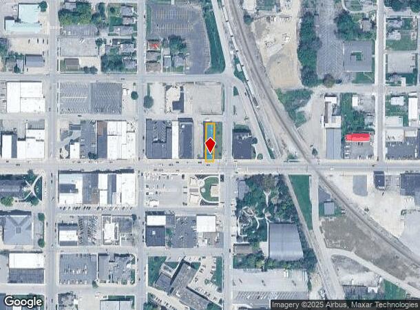  1426 Broad St, New Castle, IN Parcel Map