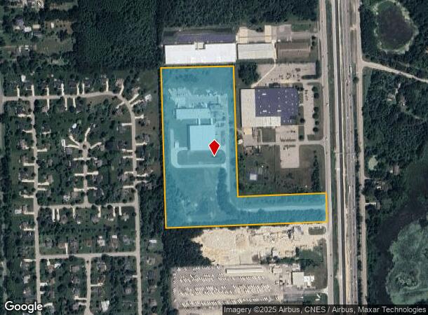 7250 Whitmore Lake Rd, Brighton, MI Parcel Map