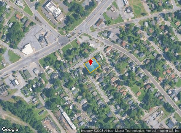 6811 James Farmer Way, Capitol Heights, MD Parcel Map