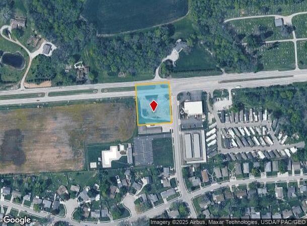  755 W Main St, West Jefferson, OH Parcel Map