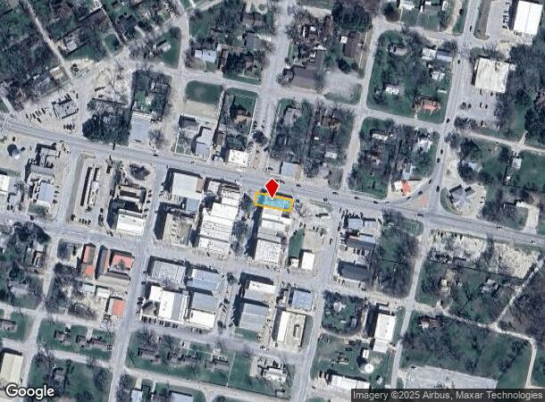 135 N Pecan St, Hico, TX Parcel Map