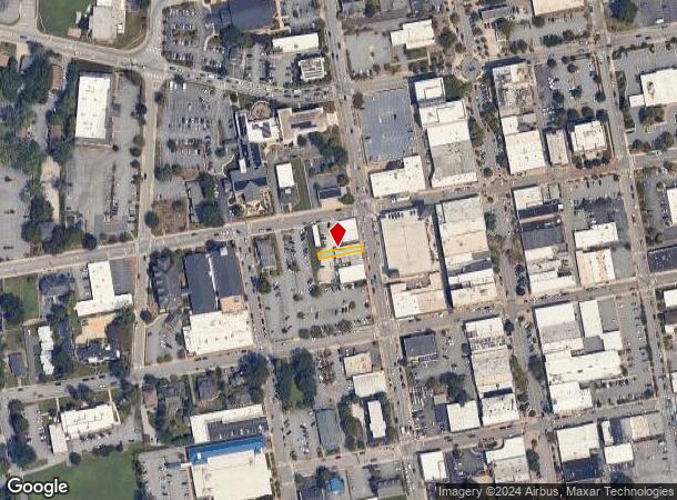  435 N Church St, Hendersonville, NC Parcel Map