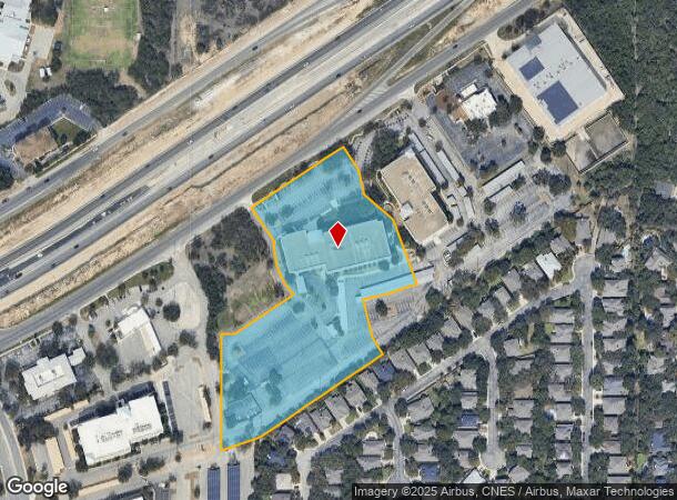  2338 N West Ave W, San Antonio, TX Parcel Map